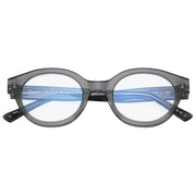 Occhiali da lettura MessyWeekend Frost Blue Light - Trasparente/Grigio cenere