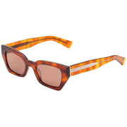 MessyWeekend Luna Sunglasses - Havana Brown
