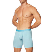 Obviously PrimeMan Boxer Brief 9inch Leg - Sky Blue