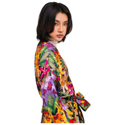 Abito kimono lungo Powder Botanical Kaleidoscope - multicolore