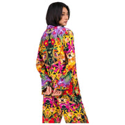 Pigiama lungo Powder Botanical Kaleidoscope - Multicolore