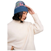 Cappello Beanie Dani in polvere - Mix denim
