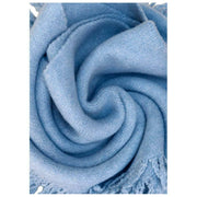 Sciarpa Cozy Emily in polvere - Blu denim