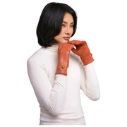 Guanti Emma in polvere - Terracotta Arancione