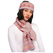 Fascia per capelli Fair Isle in polvere - Mix crema