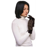 Guanti Penelope in polvere - Marrone cioccolato