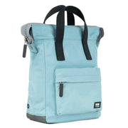 Roka Bantry B Small Black Label Recycled Nylon Backpack - Spearmint Blue