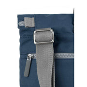 Roka Blackfriars M Large Recycled Canvas Messenger Bag - Deep Blue