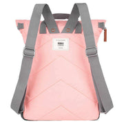 Roka Canfield B Medium Recycled Nylon Backpack - Punch Pink