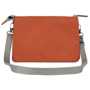 Roka Carnaby XL Recycled Canvas Crossbody Bag - Pumpkin Orange