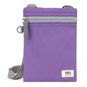 Roka Chelsea Sustainable Canvas Pocket Sling Bag - Imperial Purple