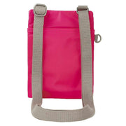 Roka Chelsea Sustainable Nylon Pocket Sling Bag - Sparkling Cosmo Pink