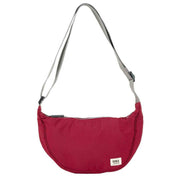 Roka Farringdon Recycled Taslon Slouchy Bag - Berry Red