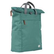 Roka Finchley A Large Sustainable Canvas Backpack - Sage Green