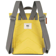 Roka Finchley A Small Recycled Canvas Backpack - Lemonade Yellow