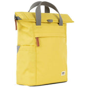 Roka Finchley A Small Recycled Canvas Backpack - Lemonade Yellow