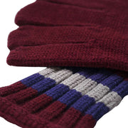 Roka Hampstead Gloves - Plum Burgundy/Dark Blue