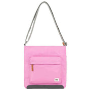 Roka Kennington B Medium Recycled Nylon Crossbody Bag - Orchid Pink