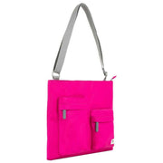 Roka Moorgate M Medium Recycled Nylon Crossbody Bag - Candy Pink