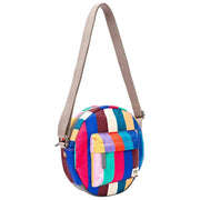 Borsa a tracolla in tela riciclata Roka Paddington B - banda larga multicolore