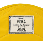 Roka Paddington B Small Sustainable Nylon Crossbody Bag - Mustard Yellow