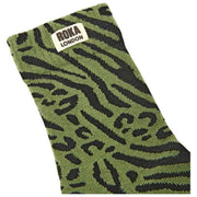 Calzini Roka Wimbledon Crew - Animali misti Verde carciofo