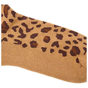 Calzini Roka Wimbledon Crew - Savannah Leopard Sand Beige