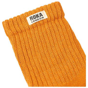 Calzini Roka Windsor Solid Crew - Arancione bruciato