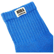 Calzini Roka Windsor Solid Crew - Blu Malibu