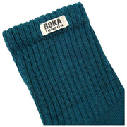 Calzini Roka Windsor Solid Crew - Verde acqua