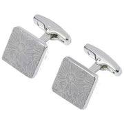 Simon Carter Daisy Cufflinks - Silver