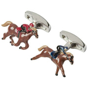 Gemelli Simon Carter Race Horse - Marrone/Argento