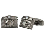Gemelli con fotocamera vintage Simon Carter - Argento