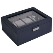 Scatola per orologi Stackers da 8 pezzi - Blu navy