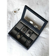 Scatola per orologi Stackers da 8 pezzi - Blu navy
