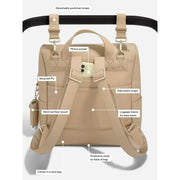 Zaino fasciatoio Stackers - Camel Tan