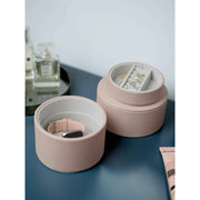 Contenitore per gioielli da comodino Stackers - Blush/Oro