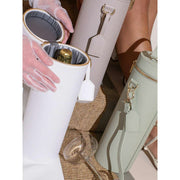 Borsa per bottiglia di champagne Stackers - Ciottolo bianco