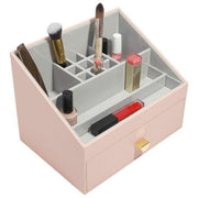 Organizer per trucchi Stackers Classic - Blush/Oro
