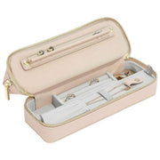 Borsa per cosmetici e gioielli Stackers - Blush/Oro