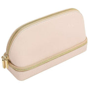 Borsa per cosmetici e gioielli Stackers - Blush/Oro