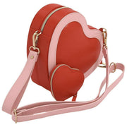 Borsa a tracolla Stackers Heart - rossa