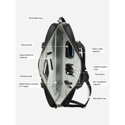Borsa per laptop Stackers - nera