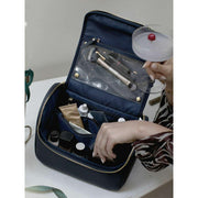 Trousse grande per cosmetici Stackers - blu navy
