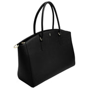 Borsa tote da lavoro grande Stackers - nera