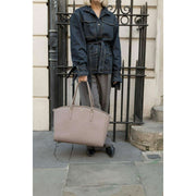 Borsa tote da lavoro grande Stackers - Beige fungo