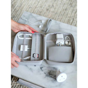 Portacavi medio Stackers - Grigio ghiaia