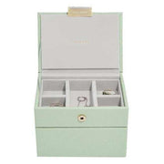 Stackers Micro Jewellery Box - Sage Green