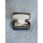 Stackers Petite portagioielli da viaggio con cerniera - blu navy