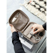 Portacavi in nylon riciclato Stackers - Crema sabbia
